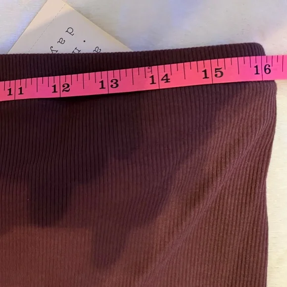 Brown Strapless Dress - Picture 5 of 7